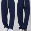 YOURTURN UNISEX - Tracksuit Bottoms - Navy -Yourturn Shop 8e21cfe024534b849d29af58d0089b56