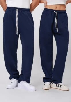 YOURTURN UNISEX - Tracksuit Bottoms - Navy