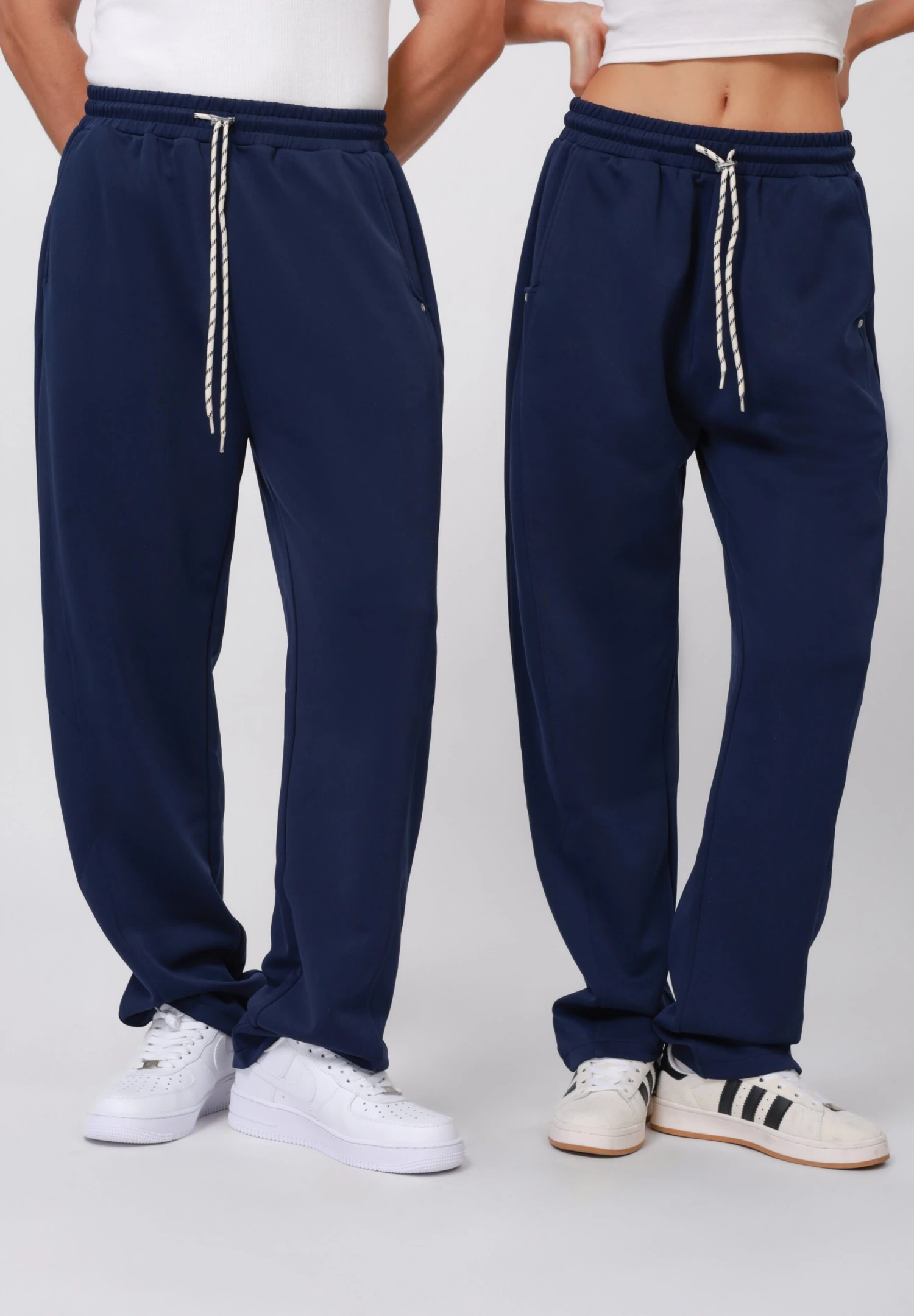 YOURTURN UNISEX - Tracksuit Bottoms - Navy 3 YOURTURN UNISEX - Tracksuit Bottoms - Navy