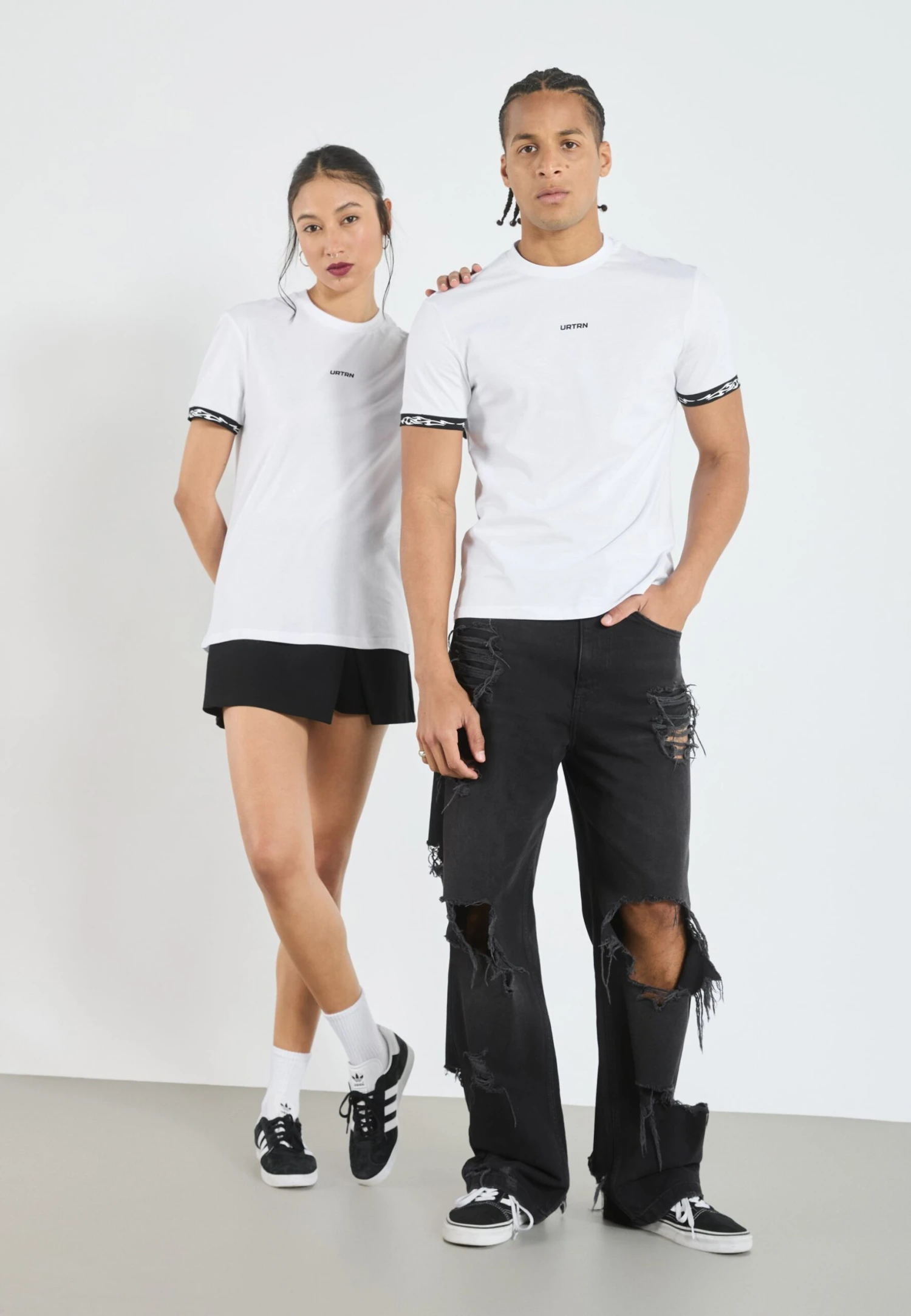 YOURTURN UNISEX - Basic T-shirt - Bright White 4 YOURTURN UNISEX - Basic T-shirt - Bright White - Image 2