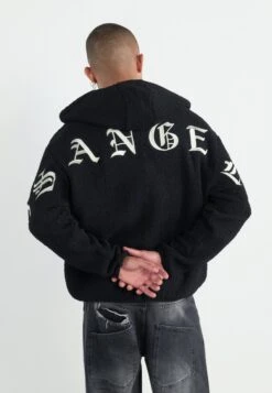 YOURTURN TEDDY JACKET UNISEX - Fleece Jacket - Black 15 YOURTURN TEDDY JACKET UNISEX - Fleece Jacket - Black -Yourturn Shop 93ec879630194216b4179489c0e526fe