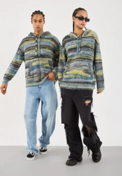 YOURTURN UNISEX - Jumper - Blue/Yellow/Black -Yourturn Shop 94b78ff525c649c6ab5d6de9aea0e53c