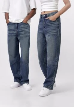 YOURTURN UNISEX - Baggy Jeans - 966 - Dirty Denim