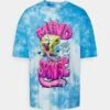 YOURTURN Spongebob Tie Dye Graphic Tee - Print T-Shirt - Blue 1 YOURTURN Spongebob Tie Dye Graphic Tee - Print T-Shirt - Blue -Yourturn Shop 97e6520313c4470bb1df18f9d0f20a19