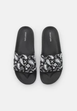 YOURTURN Unisex - Pool Slides - Black 11 YOURTURN Unisex - Pool Slides - Black -Yourturn Shop 98b223bc14bd476dbc5f2afedd80a76d