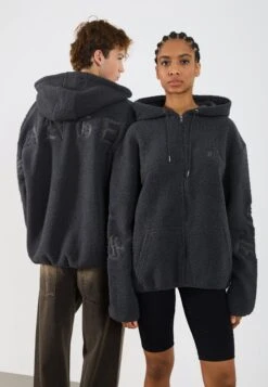 YOURTURN TEDDY JACKET UNISEX - Fleece Jacket - Forged Iron 13 YOURTURN TEDDY JACKET UNISEX - Fleece Jacket - Forged Iron -Yourturn Shop 9931af4523934e76b859a425595a5344