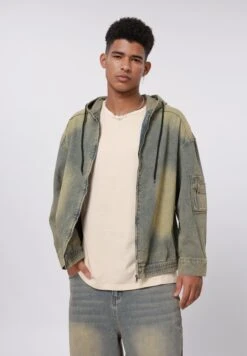 YOURTURN UNISEX - Denim Jacket - Vintage Blue