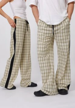 YOURTURN UNISEX - Trousers - Khaki/black