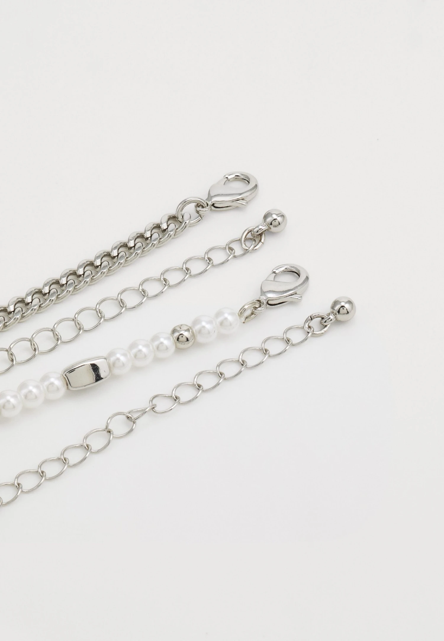 YOURTURN DC240926-529B-2PK UNISEX - Bracelet - Silver-coloured 4 YOURTURN DC240926-529B-2PK UNISEX - Bracelet - Silver-coloured - Image 2