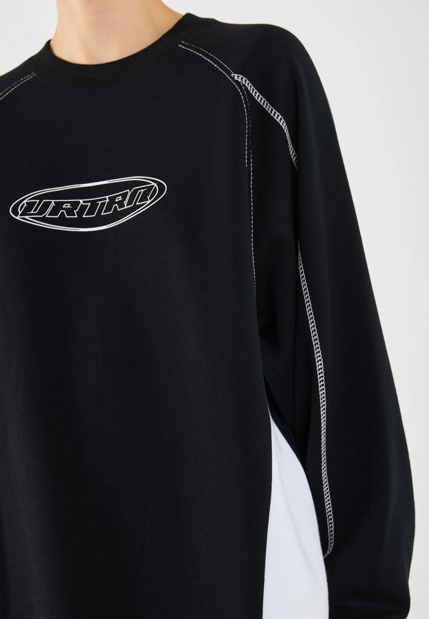 YOURTURN UNISEX - Sweatshirt - True Black 9 YOURTURN UNISEX - Sweatshirt - True Black - Image 7