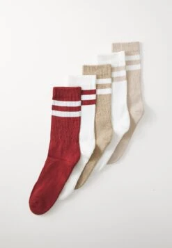 YOURTURN UNISEX 5 PACK - Socks - Beige/light Brown