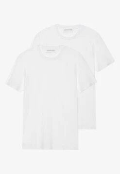 YOURTURN UNISEX 2 PACK BASIC REGULAR T SHIRT - Basic T-shirt - Bright White 17 YOURTURN UNISEX 2 PACK BASIC REGULAR T SHIRT - Basic T-shirt - Bright White -Yourturn Shop a305bed1d1c345c7aa26b83d17dc5342