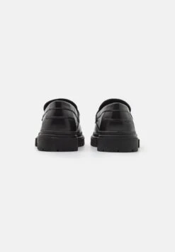 YOURTURN Leather Unisex - Slip-Ons - Black -Yourturn Shop a30e4aec3ff64aec89480e52d85c30cf