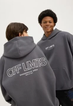 YOURTURN UNISEX - Hoodie - Dark Grey