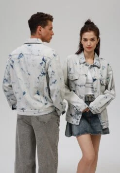 YOURTURN UNISEX - Denim Jacket - Rinsed 11 YOURTURN UNISEX - Denim Jacket - Rinsed -Yourturn Shop a9442bb864d542648472238343e015d4