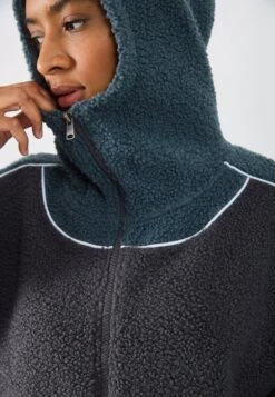 YOURTURN UNISEX - Fleece Jacket - Blaugrau -Yourturn Shop ab9dbfb573994c64a22668676f6961c8