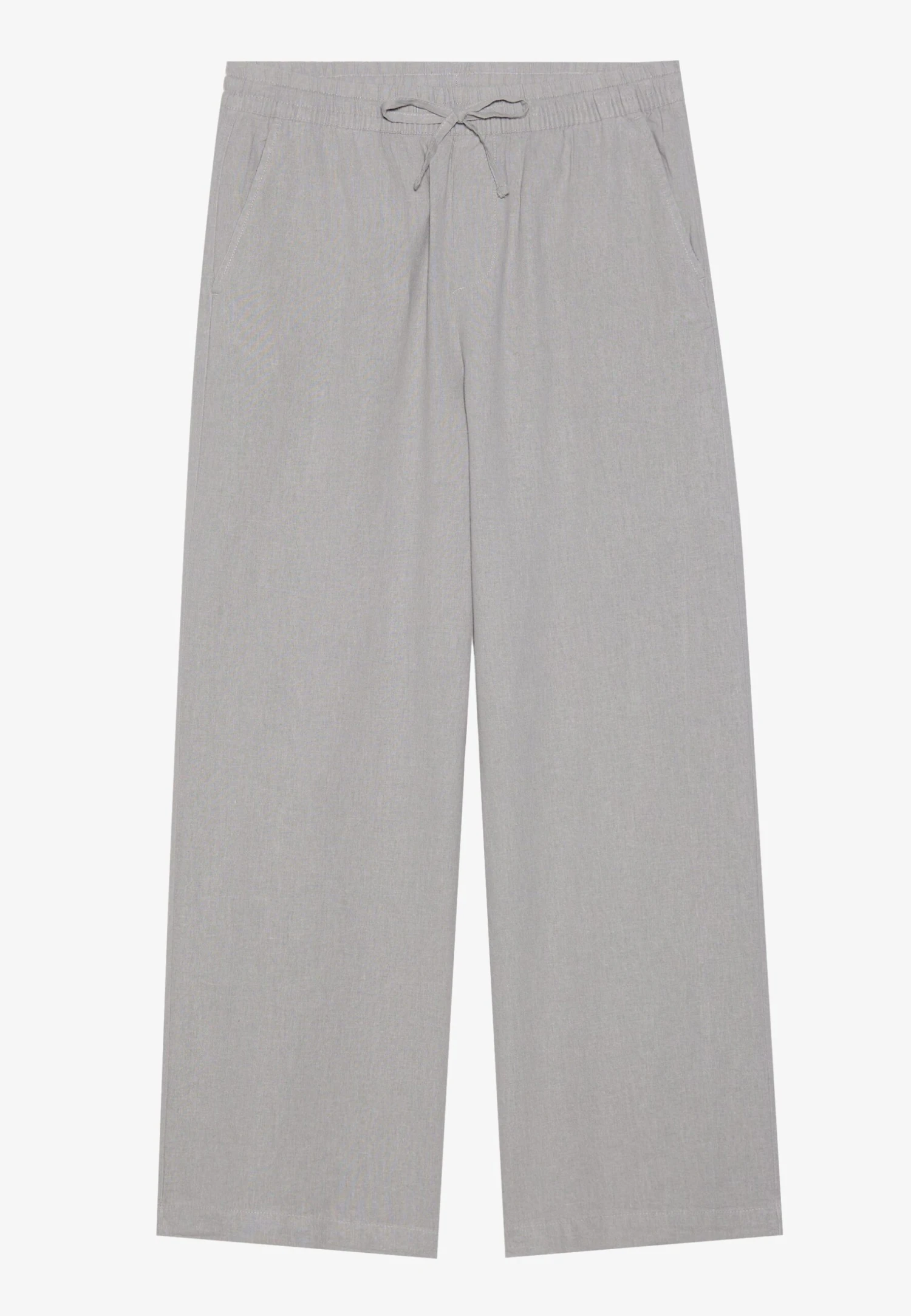 YOURTURN LINEN MIX BLEND UNISEX - Trousers - Off-white 8 YOURTURN LINEN MIX BLEND UNISEX - Trousers - Off-white - Image 6