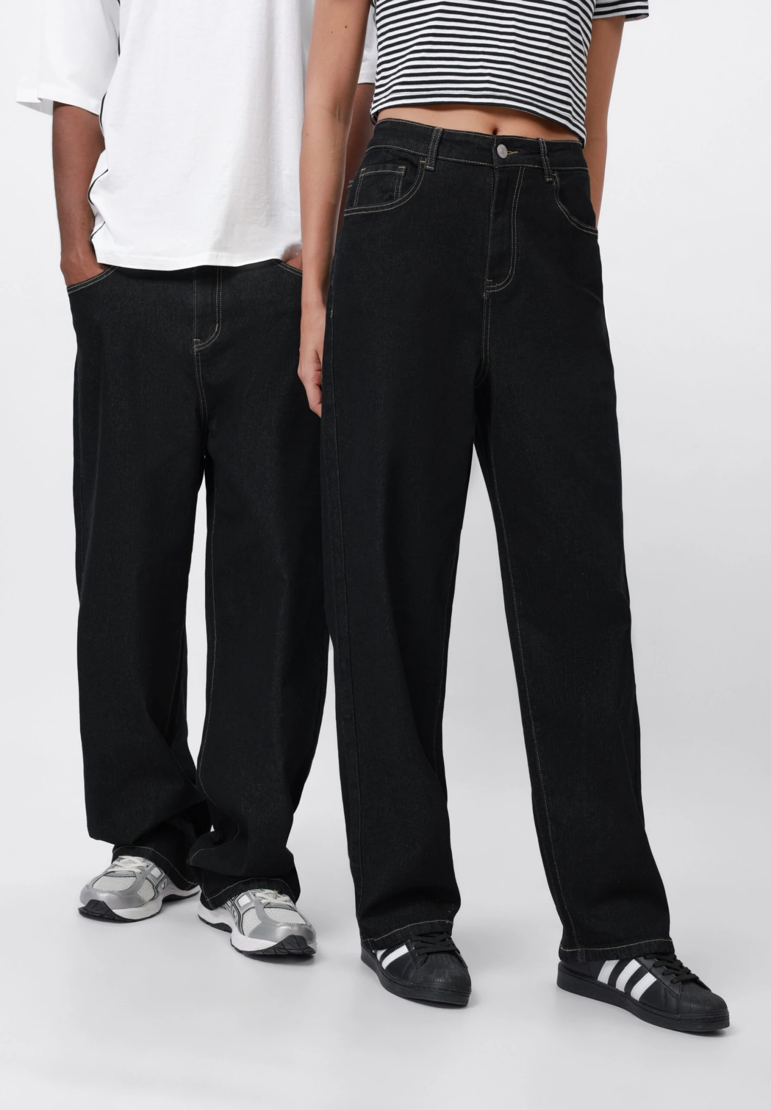 YOURTURN UNISEX - Baggy Jeans - Dark Blue 5 YOURTURN UNISEX - Baggy Jeans - Dark Blue - Image 3