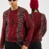 YOURTURN UNISEX - Jumper - Red/black -Yourturn Shop af369aabaf044262b0f934fae5f698ba