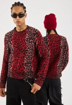 YOURTURN UNISEX - Jumper - Red/black