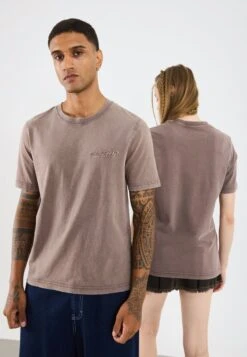 YOURTURN UNISEX - Print T-shirt - Washed Brown -Yourturn Shop af66ee32d4fa49ceada82d287a3e3886