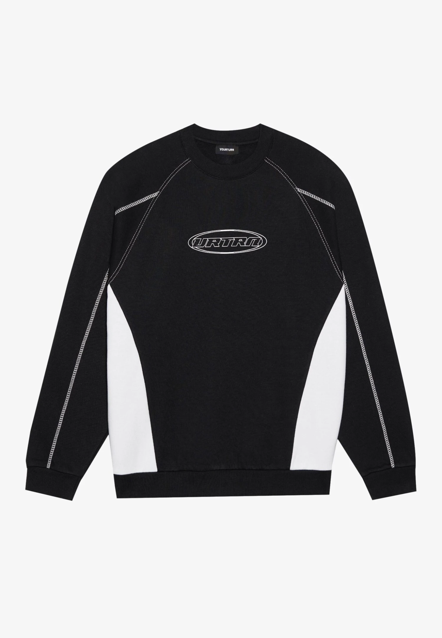 YOURTURN UNISEX - Sweatshirt - True Black 8 YOURTURN UNISEX - Sweatshirt - True Black - Image 6