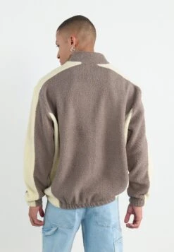 YOURTURN UNISEX - Fleece Jacket - Tan -Yourturn Shop b383844f2e6143f98a7022ccbb1fd32e