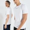 YOURTURN UNISEX 2 PACK BASIC REGULAR T SHIRT - Basic T-shirt - Bright White/true Black -Yourturn Shop b3ebbeebb10b477793a242c6989f43cc
