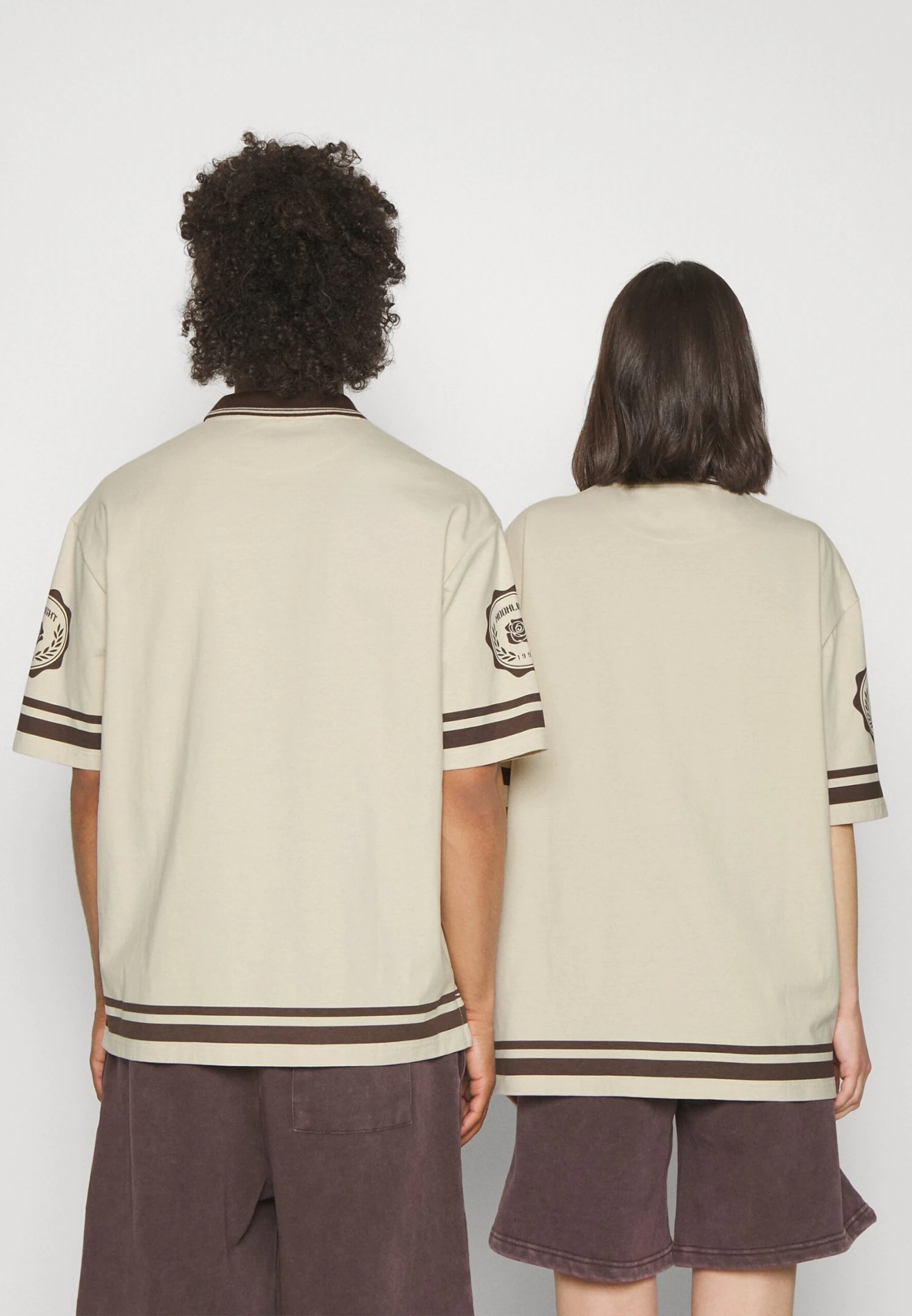 YOURTURN Unisex - Polo Shirt - Off-White 5 YOURTURN Unisex - Polo Shirt - Off-White - Image 3