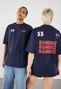 YOURTURN UNISEX - Print T-shirt - Midnight Sail