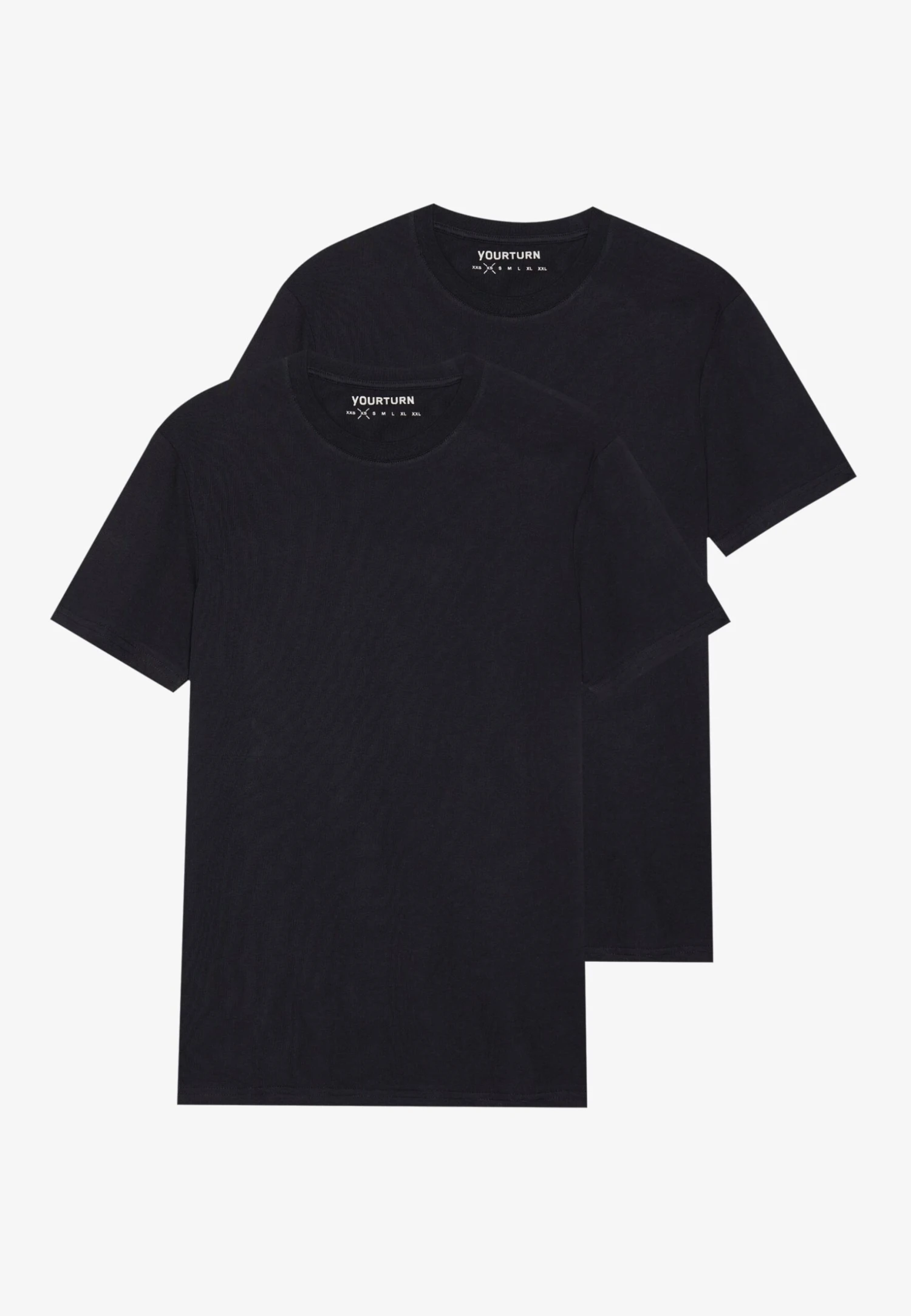 YOURTURN UNISEX 2 PACK BASIC REGULAR T SHIRT - Basic T-shirt - Bright White 12 YOURTURN UNISEX 2 PACK BASIC REGULAR T SHIRT - Basic T-shirt - Bright White - Image 10