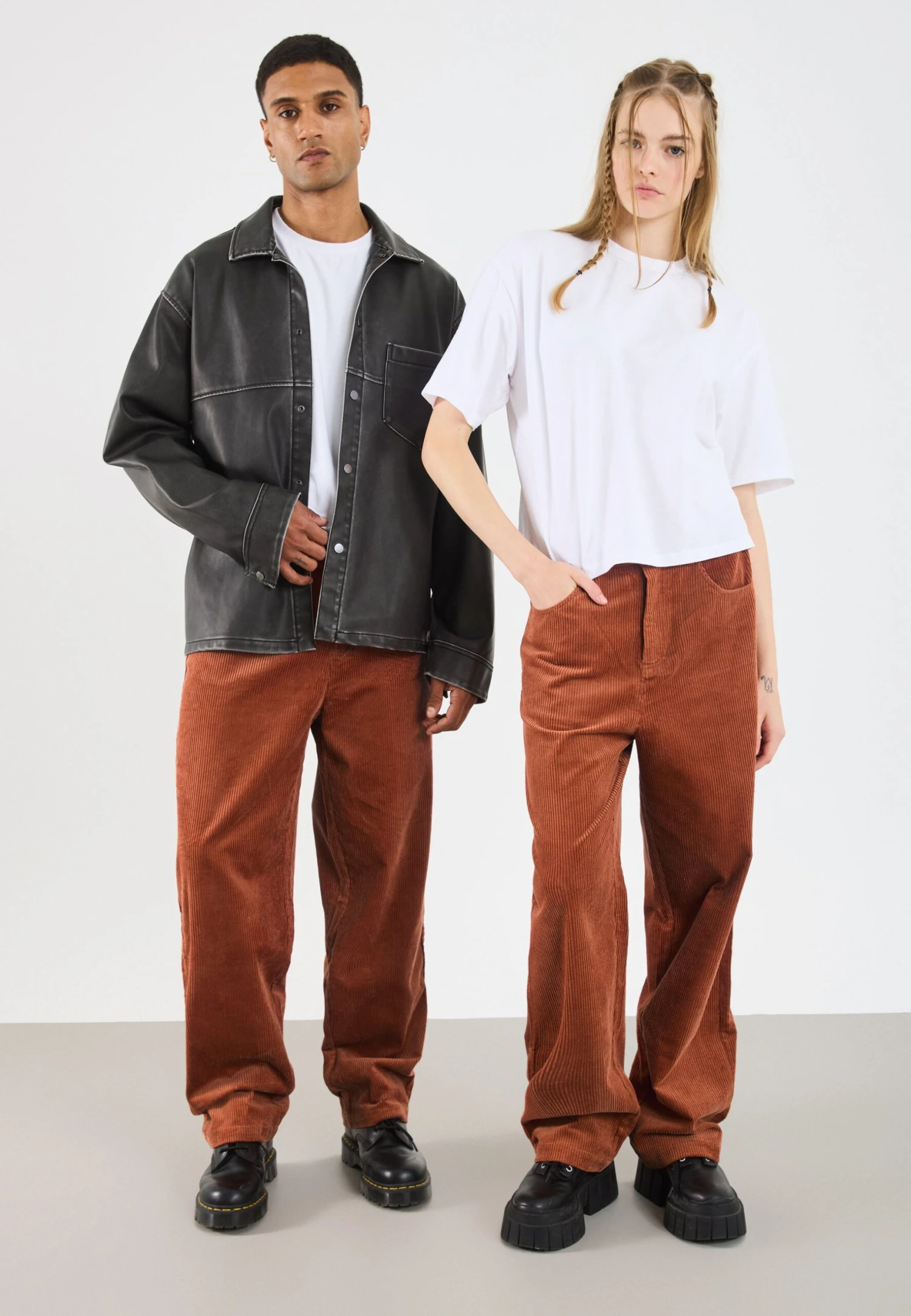 YOURTURN UNISEX - Trousers - Rust 4 YOURTURN UNISEX - Trousers - Rust - Image 2