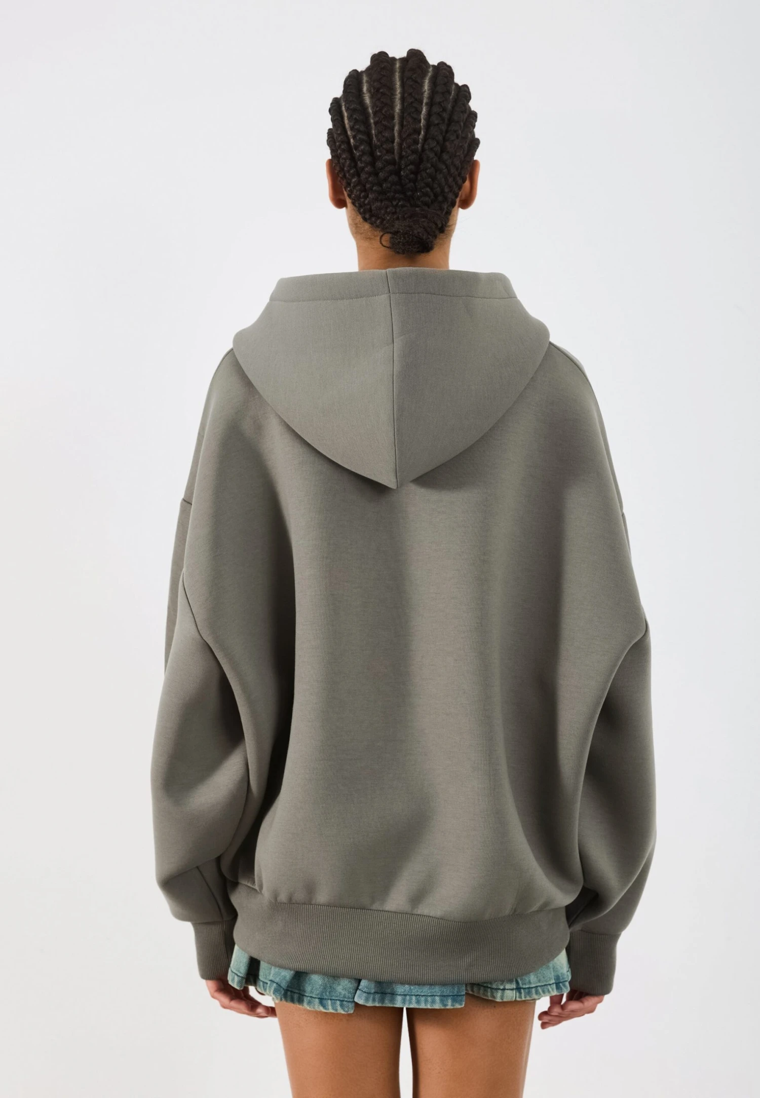 YOURTURN SCUBA ZIP UNISEX - Zip-up Sweatshirt - Castor Gray 7 YOURTURN SCUBA ZIP UNISEX - Zip-up Sweatshirt - Castor Gray - Image 5