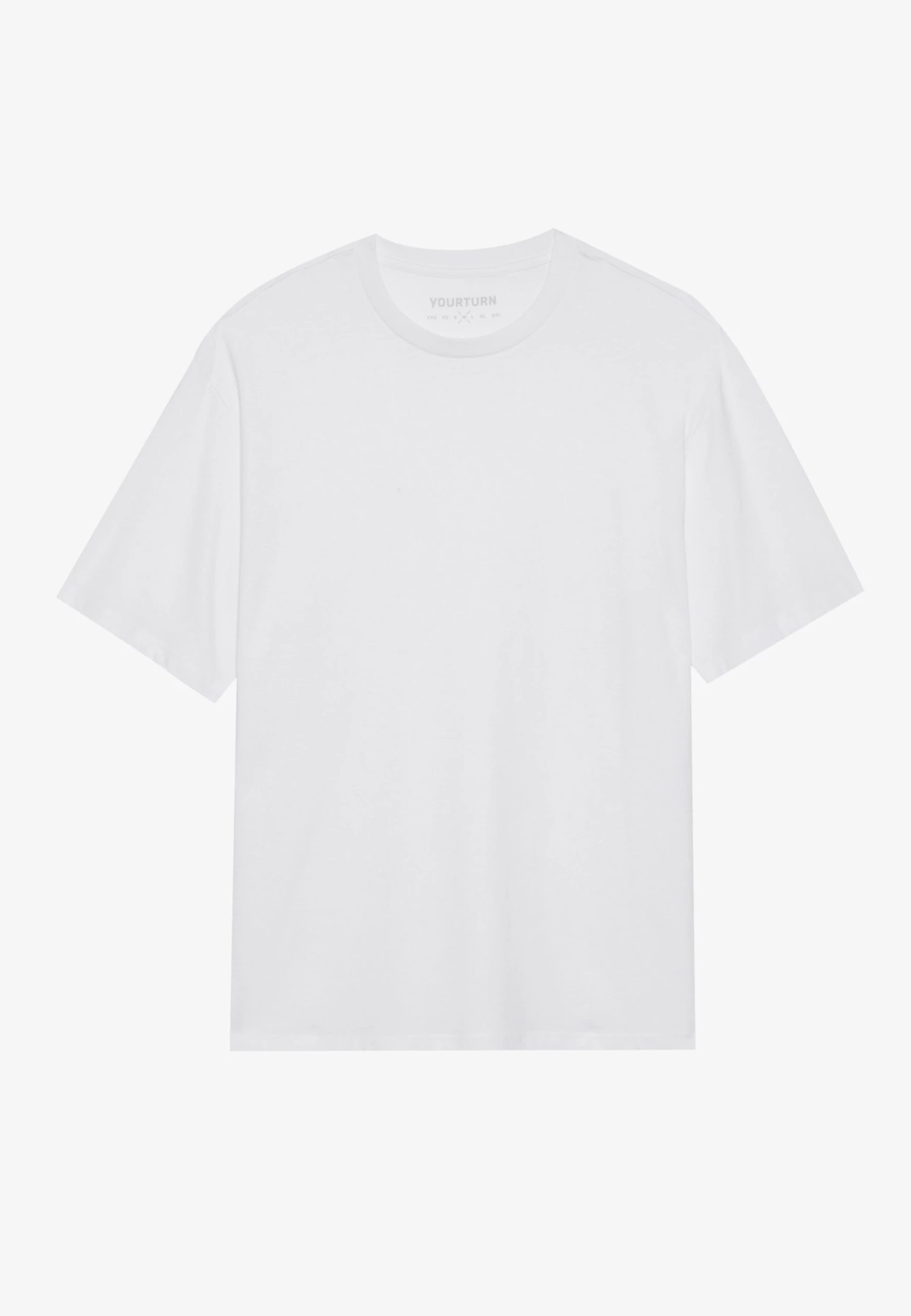 YOURTURN BASIC OVERSIZED T-SHIRT UNISEX 3 PACK - Basic T-shirt - Bright White/ Leopard Aop /true Black 11 YOURTURN BASIC OVERSIZED T-SHIRT UNISEX 3 PACK - Basic T-shirt - Bright White/ Leopard Aop /true Black - Image 9