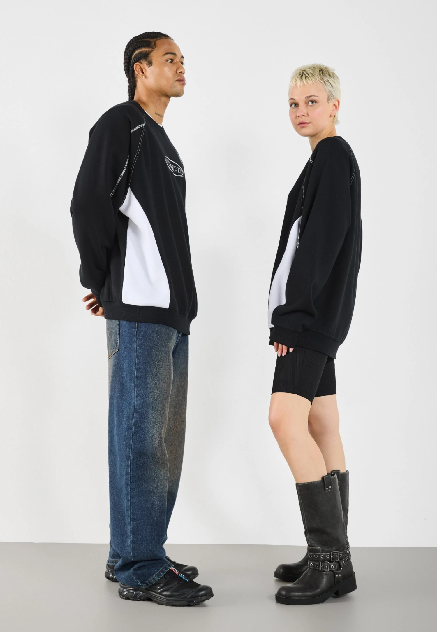 YOURTURN UNISEX - Sweatshirt - True Black 4 YOURTURN UNISEX - Sweatshirt - True Black - Image 2