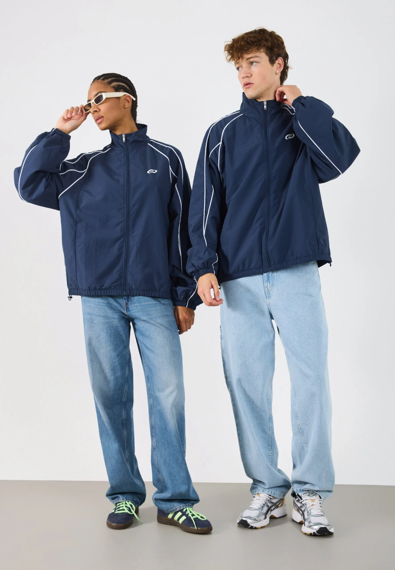 YOURTURN UNISEX - Light Jacket - Dark Blue 4 YOURTURN UNISEX - Light Jacket - Dark Blue - Image 2