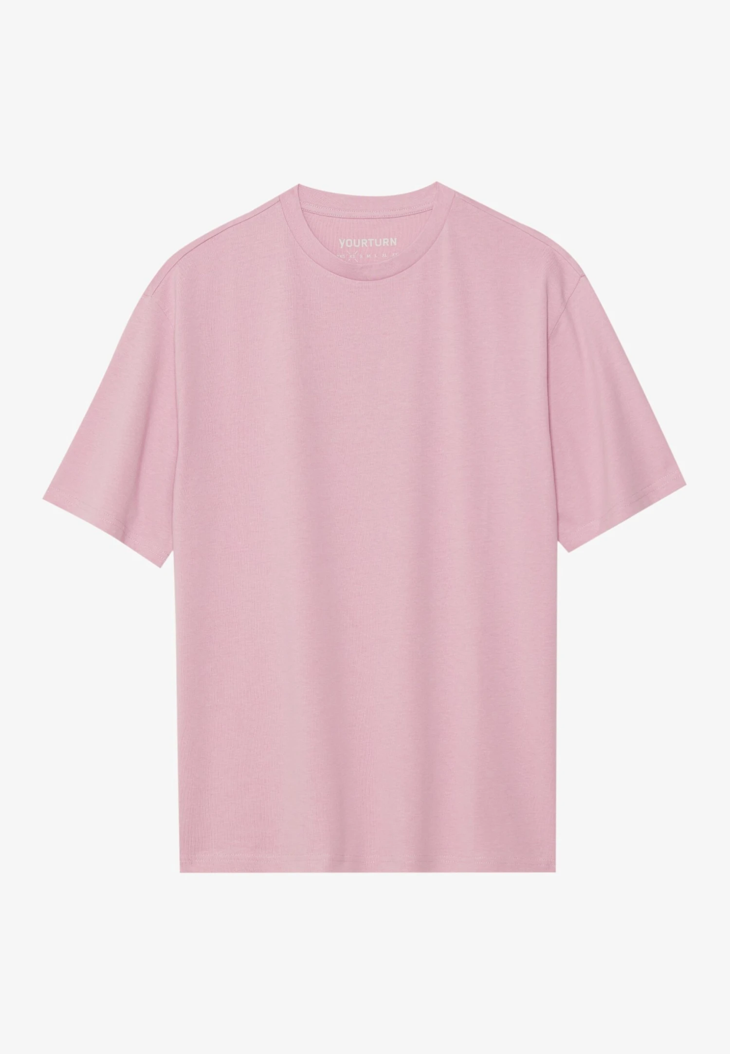 YOURTURN UNISEX 3 PACK BASIC OVERSIZED T-SHIRT - Basic T-shirt - Black/khaki/pink 9 YOURTURN UNISEX 3 PACK BASIC OVERSIZED T-SHIRT - Basic T-shirt - Black/khaki/pink - Image 7
