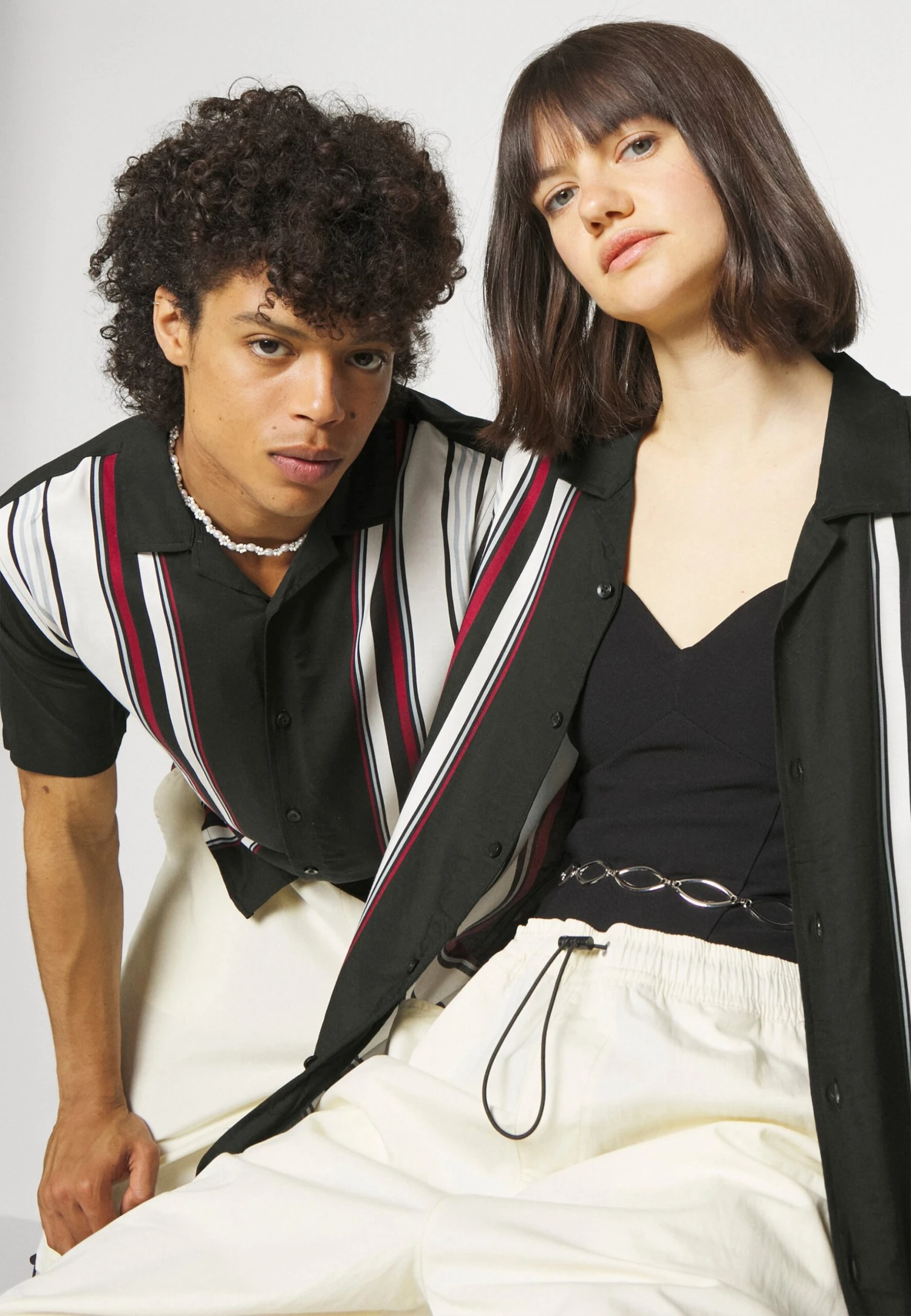 YOURTURN Bowling Unisex - Button-Down Blouse 6 YOURTURN Bowling Unisex - Button-Down Blouse - Image 4