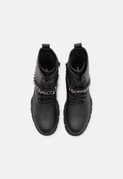 YOURTURN Unisex - Lace-Up Ankle Boots - Black 11 YOURTURN Unisex - Lace-Up Ankle Boots - Black -Yourturn Shop cf8f3fe121e44dfaab22a48d35adaafe