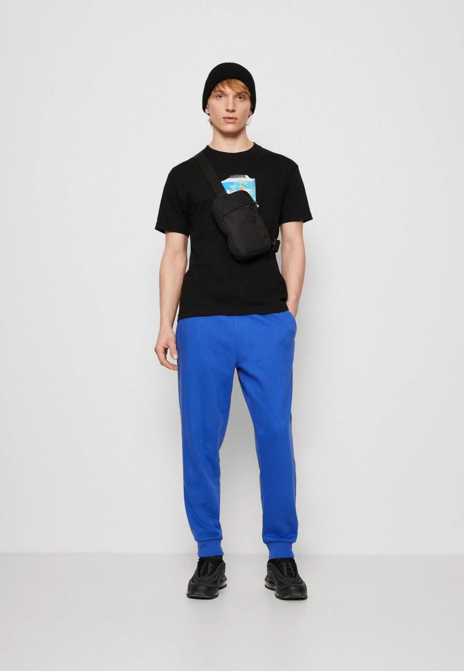 YOURTURN Unisex - Tracksuit Bottoms - Blue 4 YOURTURN Unisex - Tracksuit Bottoms - Blue - Image 2
