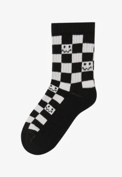 UNISEX 7 PACK - Socks - Pink/black/mottled Dark Grey -Yourturn Shop d124e586be4d481ea564cee67d2fa986