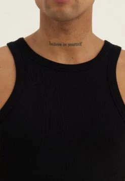 YOURTURN BASIC RIB MUSCLE RACER TANKS UNISEX 2 PACK - Top - Black 25 YOURTURN BASIC RIB MUSCLE RACER TANKS UNISEX 2 PACK - Top - Black -Yourturn Shop d12f7db01c3042488a234814aaa507b7