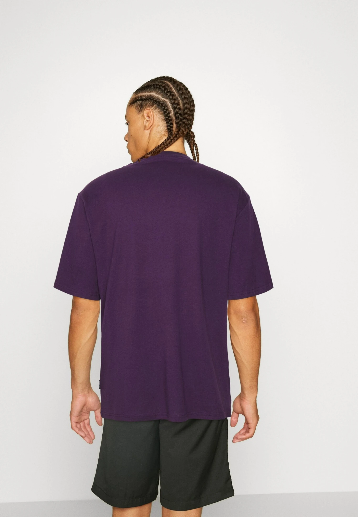 YOURTURN 3Pack Unisex - Basic T-Shirt - Grey/Purple/Black 5 YOURTURN 3Pack Unisex - Basic T-Shirt - Grey/Purple/Black - Image 3