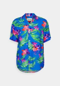 YOURTURN Unisex - Button-Down Blouse - Blue 14 YOURTURN Unisex - Button-Down Blouse - Blue -Yourturn Shop d294bce106324e54ae5e6c77797edd39