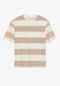 YOURTURN UNISEX OVERSIZED STRIPE - Print T-shirt - Sand/off White 14 YOURTURN UNISEX OVERSIZED STRIPE - Print T-shirt - Sand/off White -Yourturn Shop d31bb8cc6b484ea8a05843298f006292