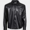 YOURTURN Unisex - Faux Leather Jacket - Black 2 YOURTURN Unisex - Faux Leather Jacket - Black -Yourturn Shop d345c6790234496b979b0515be9321c9