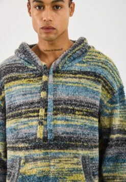 YOURTURN UNISEX - Jumper - Blue/Yellow/Black -Yourturn Shop d3841dc680e143b498e3d53cae0c4dc1