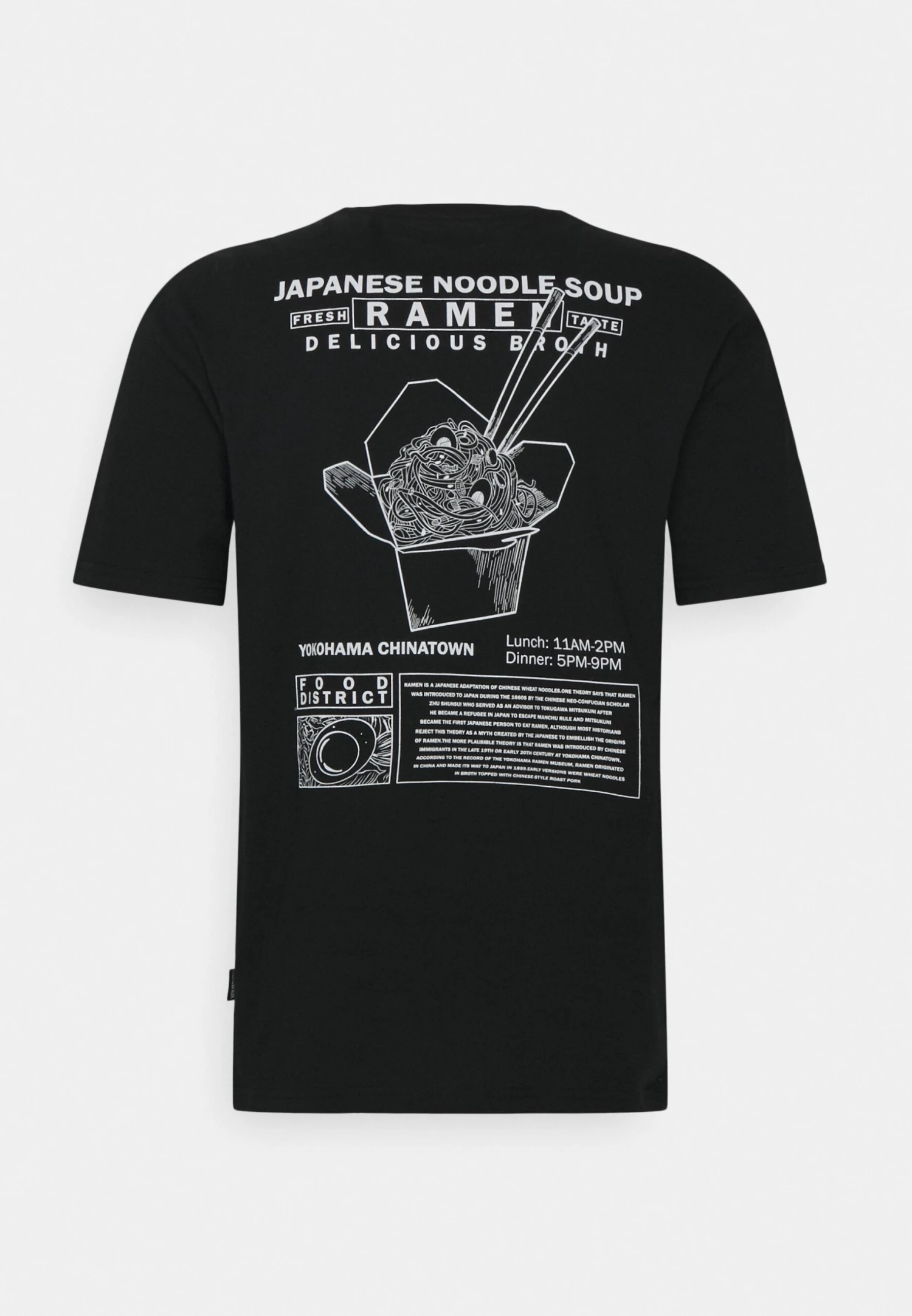 YOURTURN Graphic T-Shirt Unisex - Print T-Shirt - Black 4 YOURTURN Graphic T-Shirt Unisex - Print T-Shirt - Black - Image 2