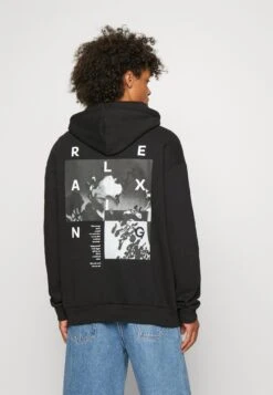 YOURTURN Yt-Zi-0122-0413Relaxed Hoodie / 802 - Black - Hoodie - 802 - Black -Yourturn Shop d8328c9600304c798bc45d2facda3c0b