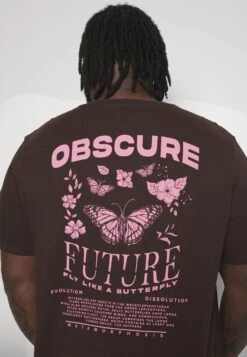 YOURTURN Print T-Shirt - Dark Brown 11 YOURTURN Print T-Shirt - Dark Brown -Yourturn Shop d8f393defc3d420bad3f6109b2939097